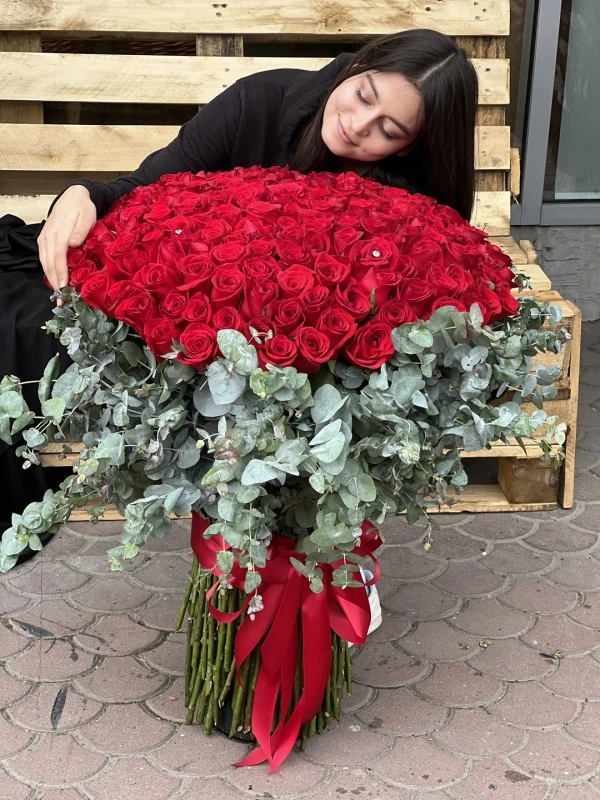 Букет "Гала" голландскими розами